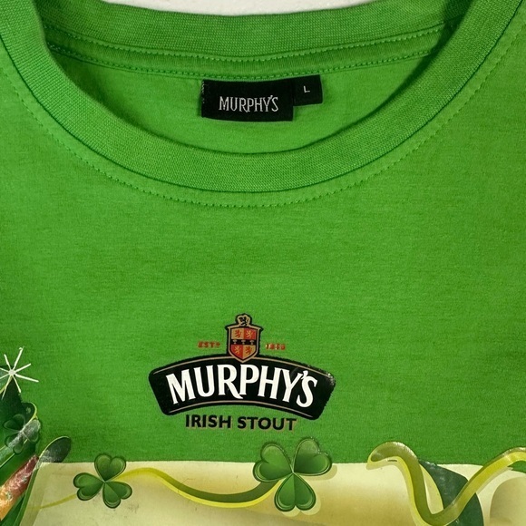 Murphy's ST.‎ Patrick's Day Women's Green Short Sleeve T-Shirt Size Large - Picture 7 of 7